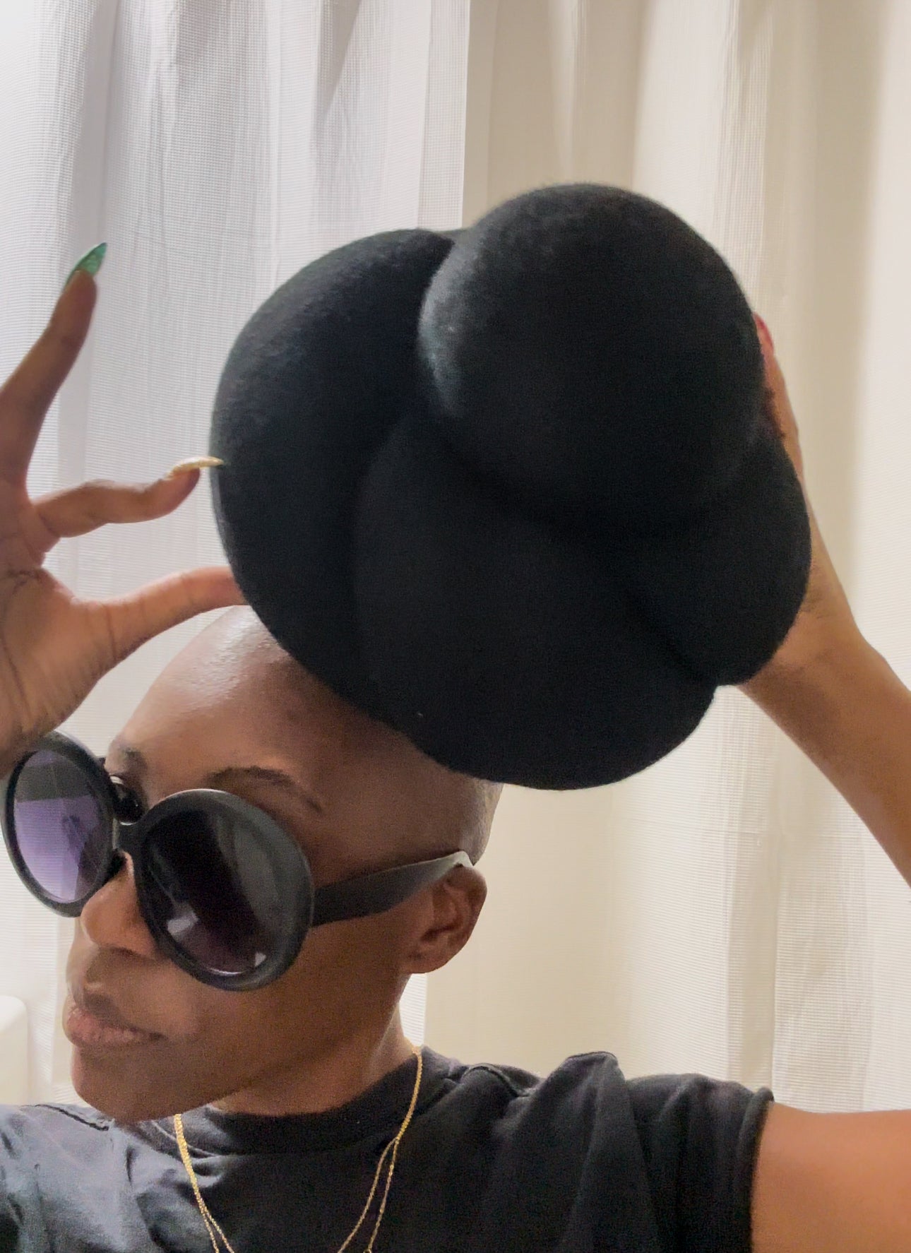 Turnover Wool Felt Hat