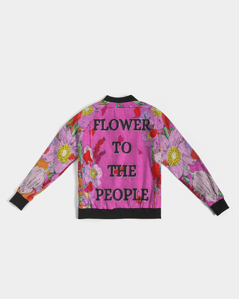 Flower to the people Women's Bomber Jacket