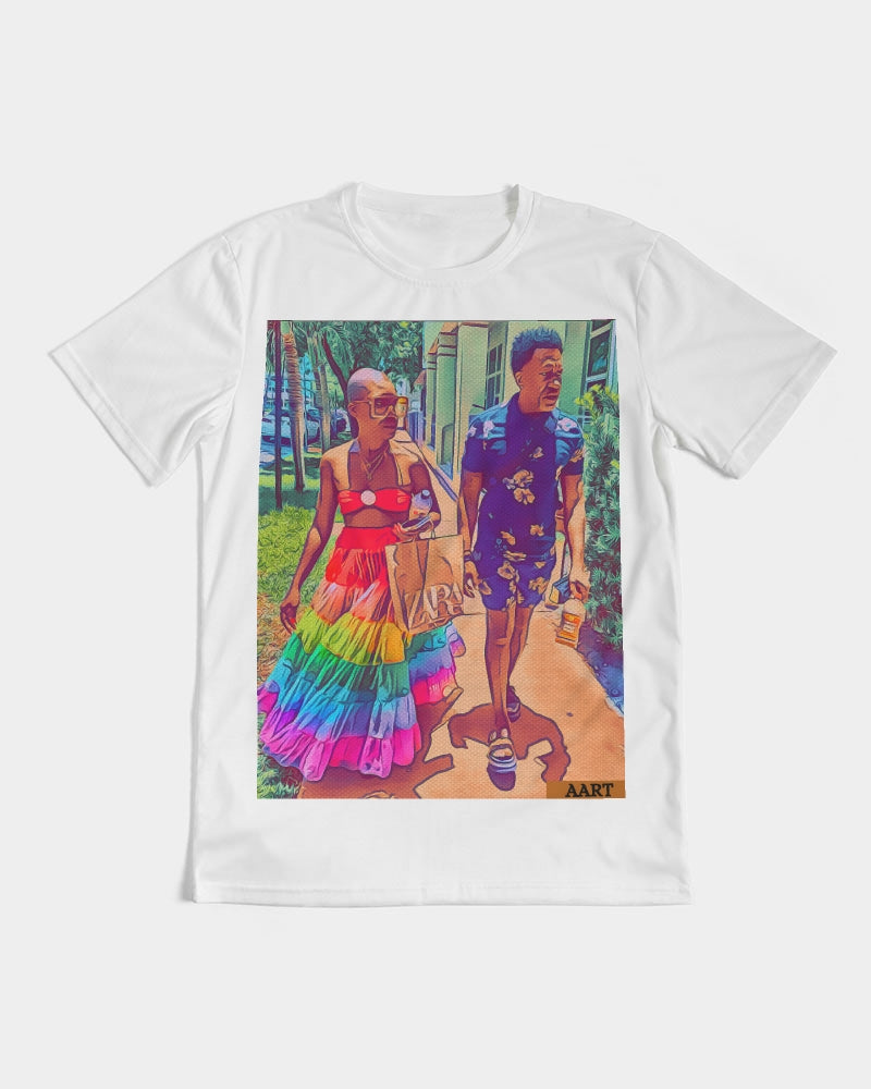 Miami Walks Graphic Tee Shirt
